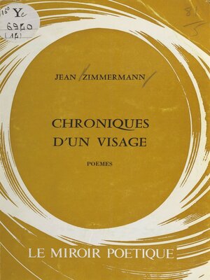 cover image of Chroniques d'un visage